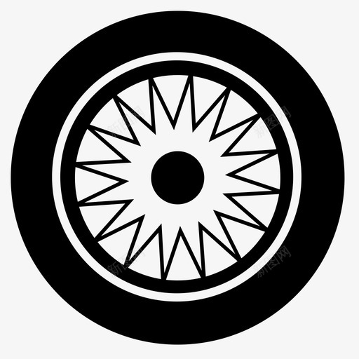 车轮汽车轮胎汽车车轮图标svg_新图网 https://ixintu.com 摩托车 汽车车轮 汽车轮胎 车轮 车轮轮胎