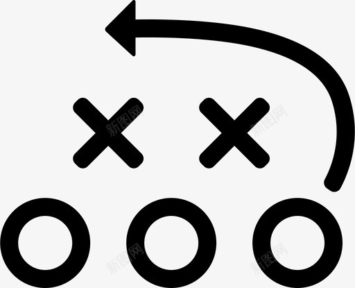 游戏计划执行足球图标svg_新图网 https://ixintu.com 剧本 执行 游戏计划 策略 足球 路线 运动 进攻