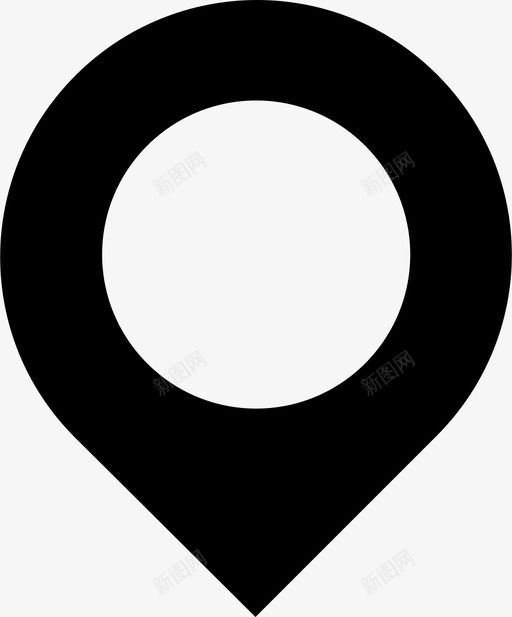 地图标记地理位置图钉图钉位置svg_新图网 https://ixintu.com 图钉 图钉位置 地图标记 地理位置