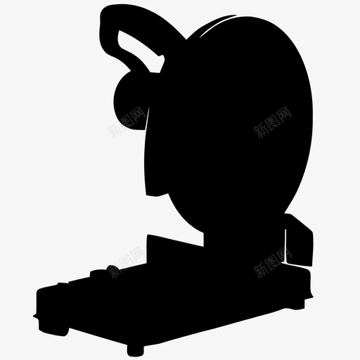 锯子锯条木匠图标svg_新图网 https://ixintu.com 切割 工具 木匠 木材 车库 锯子 锯条