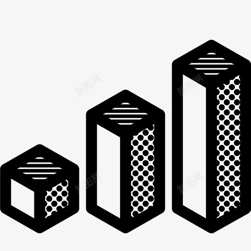 图形形状矩形图标svg_新图网 https://ixintu.com 信息 信息图 图形 图表 形状 数据 比较 矩形 立方体 选项