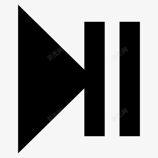 下一个曲目跳过图标svg_新图网 https://ixintu.com 下一个 下一个曲目 前进 媒体 播放 暂停 曲目 视频 跳过 音乐 音频