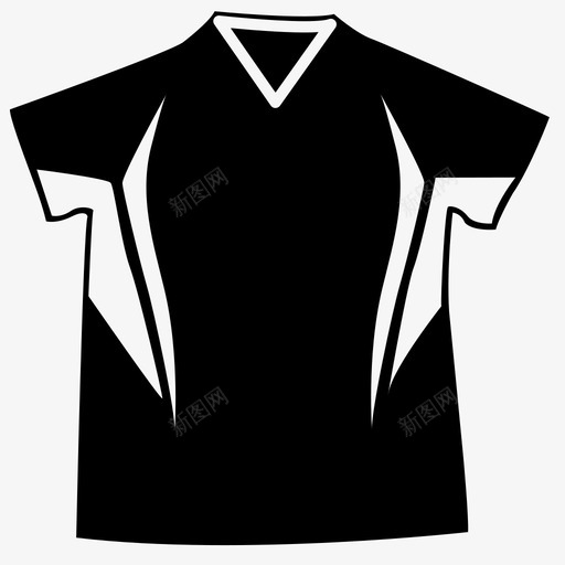 制服款式运动图标svg_新图网 https://ixintu.com T恤 制服 时装 服装 款式 球衣 衬衫 足球 运动