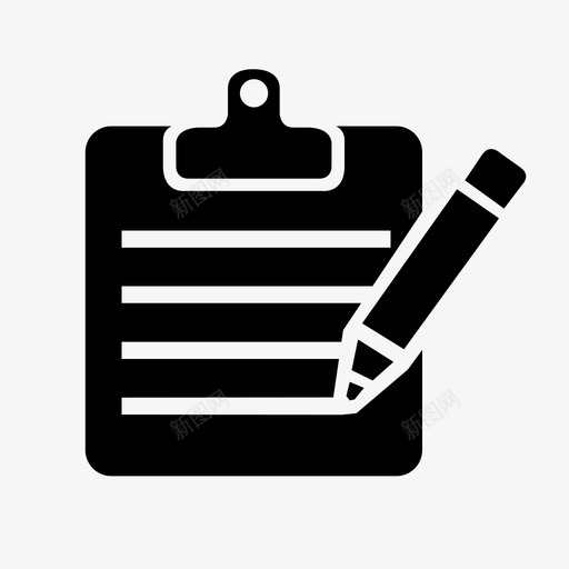 剪贴板书本书签图标svg_新图网 https://ixintu.com 书本 书签 剪贴板 文本 日历 生活 笔记 编辑