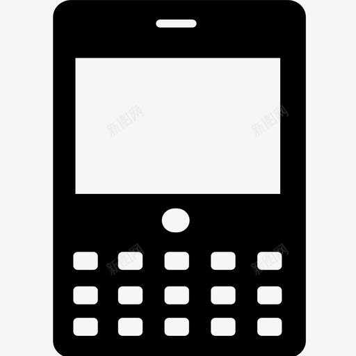 手机黑莓通讯图标svg_新图网 https://ixintu.com 手机 科技 通讯 黑莓