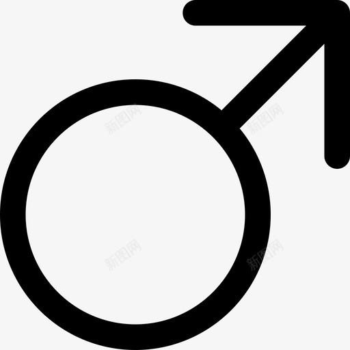 男人火星性图标svg_新图网 https://ixintu.com 性 火星 男人