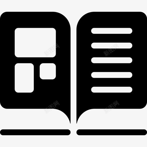 书籍阅读图画书图标svg_新图网 https://ixintu.com 书籍 儿童书籍 图书馆 图画书 字典 教育 文本 照片 百科全书 阅读