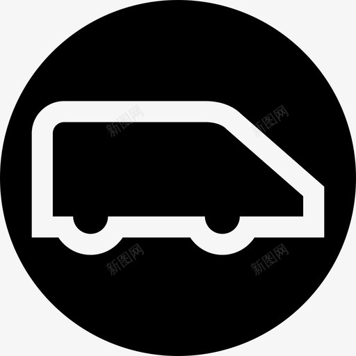 货车汽车交通工具图标svg_新图网 https://ixintu.com 交通工具 汽车 货车 车辆