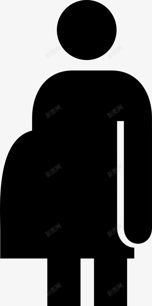 怀孕婴儿女性图标svg_新图网 https://ixintu.com 后代 女士 女孩 女性 婴儿 怀孕 胎儿