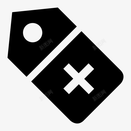标签添加商品价格标签图标svg_新图网 https://ixintu.com 价格标签 标签 添加商品