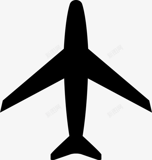 飞机机场机器图标svg_新图网 https://ixintu.com 国家公园服务 旅行 机器 机场 运输 飞机