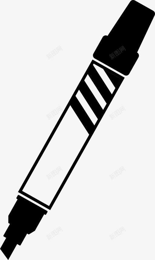 记号笔艺术绘画涂鸦墨水图标svg_新图网 https://ixintu.com 书写 墨水 涂鸦 绘画 艺术 记号笔 钢笔
