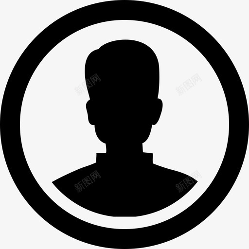 用户负责人人员图标svg_新图网 https://ixintu.com 个人资料 人员 用户 负责人