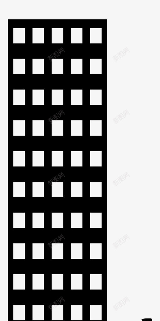 建筑公寓大城市图标svg_新图网 https://ixintu.com 企业 公司 公寓 办公室 塔楼 大城市 建筑 摩天大楼