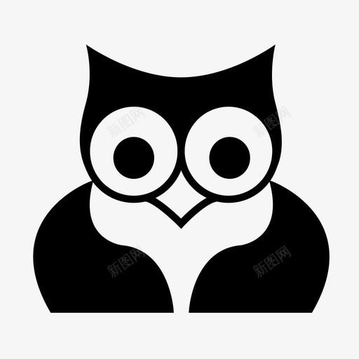 猫头鹰小鸟小鹰森林黑夜图标svg_新图网 https://ixintu.com 小雏鹰 小鸟 小鹰 捕食者 智者 森林 猫头鹰 黑夜