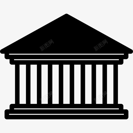 馆前古色古香楼房林立博物馆座无虚席图标svg_新图网 https://ixintu.com 博物馆座无虚席 楼房林立 馆前古色古香