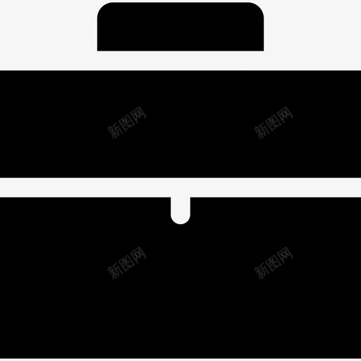 手提箱提纲工具用具自己动手装图标svg_新图网 https://ixintu.com 工具用具 手提箱提纲 自己动手装
