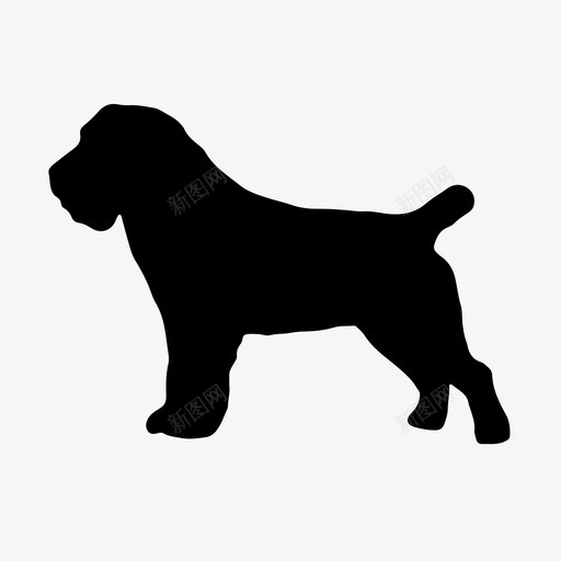 拉塞尔梗动物品种犬类狗图标svg_新图网 https://ixintu.com 动物 品种 宠物 拉塞尔梗 犬类 狗