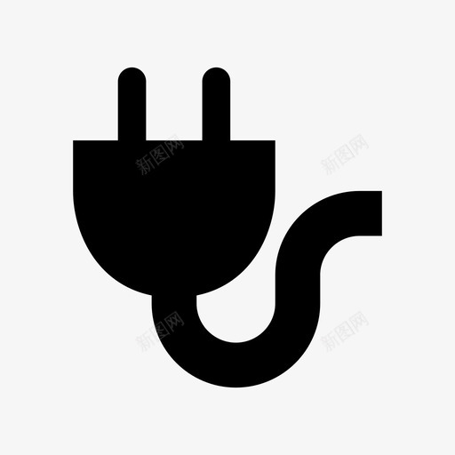 插件充电电动车图标svg_新图网 https://ixintu.com 充电 指示灯 插件 电动车 组合仪表