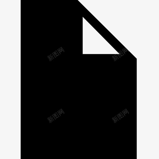 文件黑页论文图标svg_新图网 https://ixintu.com 文件 文本 纸张 论文 黑页