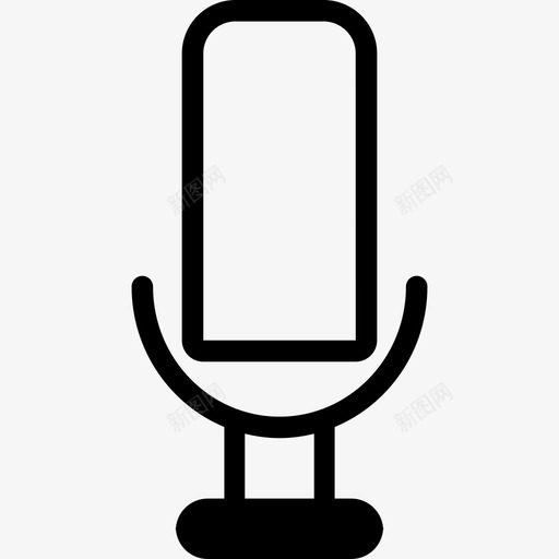麦克风语音音频工具工具和用具多媒体图标svg_新图网 https://ixintu.com 多媒体 工具和用具 麦克风语音音频工具