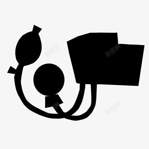血压计血压医生图标svg_新图网 https://ixintu.com 健康 医生 医院 护士 监护仪 血压 血压计