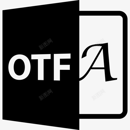 OTF文件格式接口文件格式样式图标svg_新图网 https://ixintu.com OTF文件格式 接口 文件格式样式