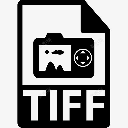 Tiff图像界面的文件扩展名符号文件格式图标svg_新图网 https://ixintu.com Tiff图像界面的文件扩展名符号 文件格式图标