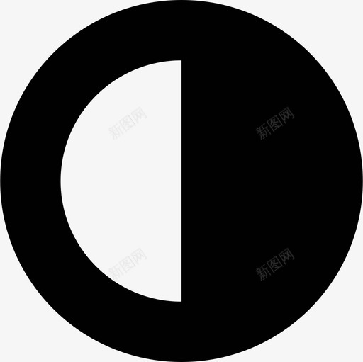 月亮最后一个季度高潮阶段天气图标svg_新图网 https://ixintu.com 天气 月亮最后一个季度 阶段 高潮