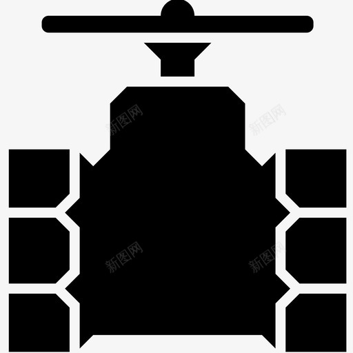 水龙头工程系统管道图标svg_新图网 https://ixintu.com 工程系统 水 水龙头 管道