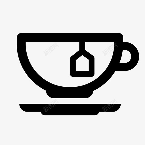 茶杯杯子图标svg_新图网 https://ixintu.com 杯 杯子 茶 茶logo 茶包 茶时间 茶杯