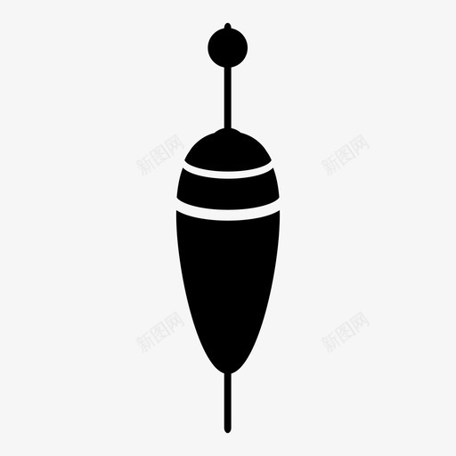 浮子鱼竿鱼图标svg_新图网 https://ixintu.com 浮子 重量 钓鱼 鱼 鱼竿 鱼线