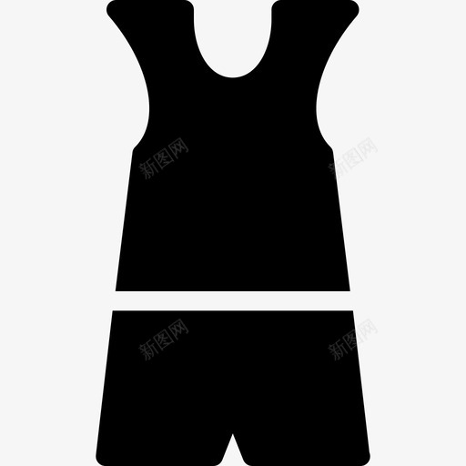 服装购物短裤图标svg_新图网 https://ixintu.com 上衣 人 实心图标 形状 服装 款式 短裤 衣服和附件-实心 购物 运动 运动服