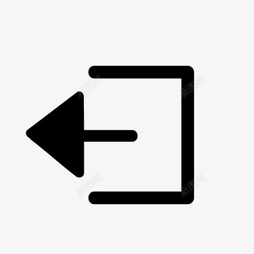 离开关闭退出图标svg_新图网 https://ixintu.com 关闭 大纲 注销 离开 退出