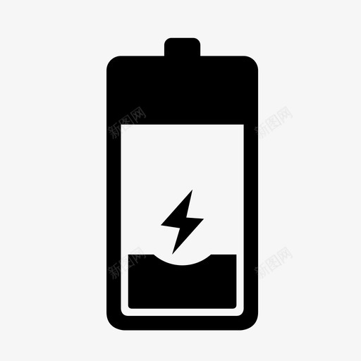 电池充电可再充电图标svg_新图网 https://ixintu.com 充电 可再充电 果汁 水平仪 电力 电池 电池充电 电话 螺栓