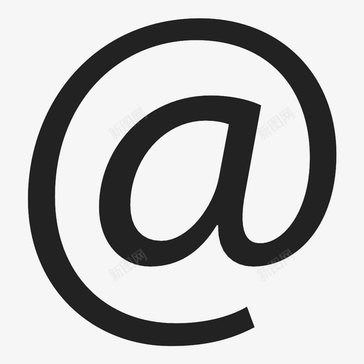 atatrate图标emailsvg_新图网 https://ixintu.com at atrate图标 email mailto mobile outline outline邮件