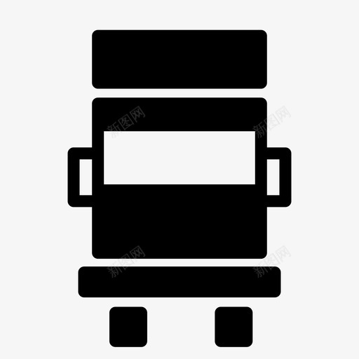 卡车半卡车大型卡车图标svg_新图网 https://ixintu.com 半卡车 卡车 大型卡车 汽车 着陆图标 货轮 货运卡车 车辆 送货卡车