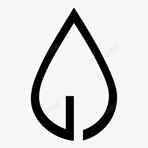 水钾有机图标svg_新图网 https://ixintu.com 健康 有机 水 水果 水滴 营养 钾 食物 饮食