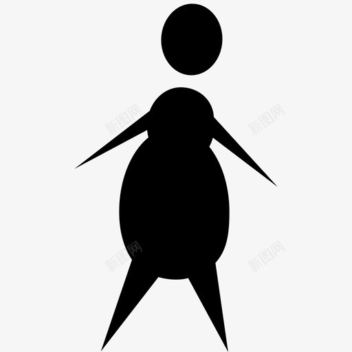 妇女南非狩猎图标svg_新图网 https://ixintu.com 人 南非 圆形 女士 女孩 妇女 洞穴绘画 狩猎 科伊桑 胖子 非洲