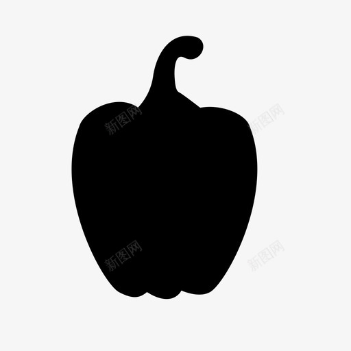 采购产品胡椒蔬菜甜椒图标svg_新图网 https://ixintu.com 健康 甜椒 营养 蔬菜 配料 采购产品胡椒 零食 食品