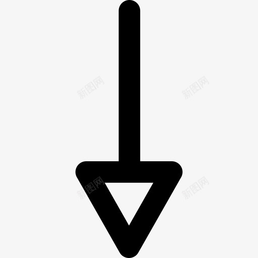向下引导下移图标svg_新图网 https://ixintu.com 下移 向下 实心图标 导航 引导 形状 步骤 移动 箭头实线