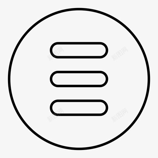列表瘦移动图标svg_新图网 https://ixintu.com 列表 瘦移动图标