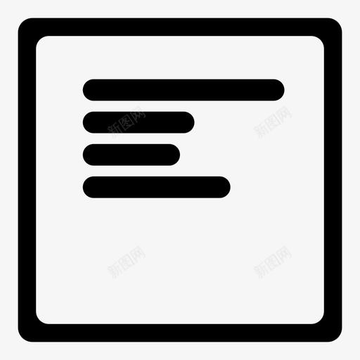 文本顶部对齐文本对齐图标svg_新图网 https://ixintu.com 文本对齐 文本顶部对齐