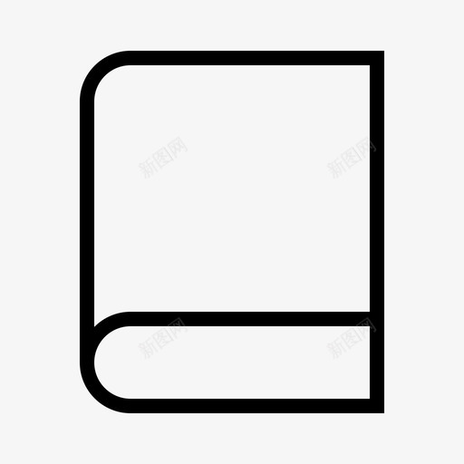书籍小说印刷品图标svg_新图网 https://ixintu.com 书籍 公共 印刷品 卷轴 同义词库 小说 拼写器 教科书 滚动 阅读