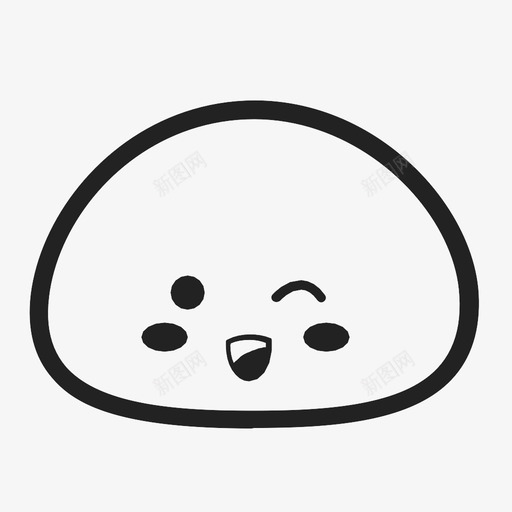 摩奇日本日本料理图标svg_新图网 https://ixintu.com 傻 川菜 年糕 摩奇 日本 日本料理 日本甜点 日本米糕 红糖年糕