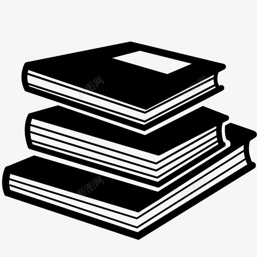 书籍课本学习图标svg_新图网 https://ixintu.com 书籍 学习 学校 学生 小说 手册 课本 课程 返校