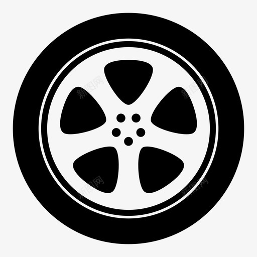 车胎图标svg_新图网 https://ixintu.com 车胎