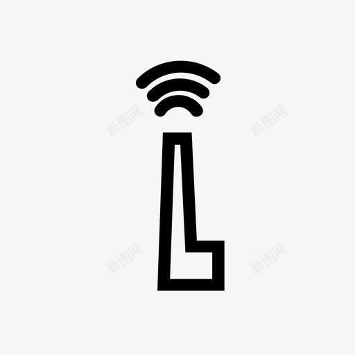wifi无线连接wifi网络图标svg_新图网 https://ixintu.com wifi wifi网络 wifi连接 传输 无线连接 电子 电子内容