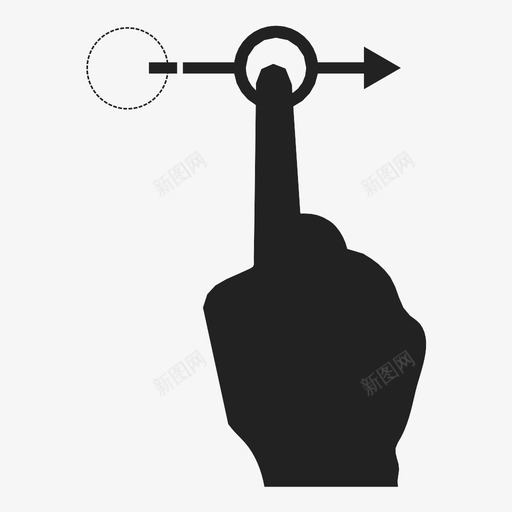 向左滑动运动移动图标svg_新图网 https://ixintu.com 向左展开 向左展开滑动 向左滑动 展开刷卡 智能手机手势 移动 触摸 触摸屏 触摸手势 运动