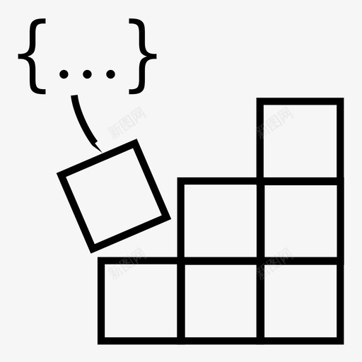 编译开发者源代码图标svg_新图网 https://ixintu.com 开发者 源代码 编译